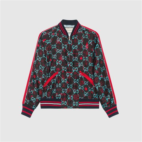 gucci ghost bomber jacket replica|gucci ghost.